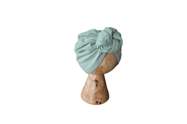 Turban BRUDNA MIĘTA  wiosna/jesień pączek  